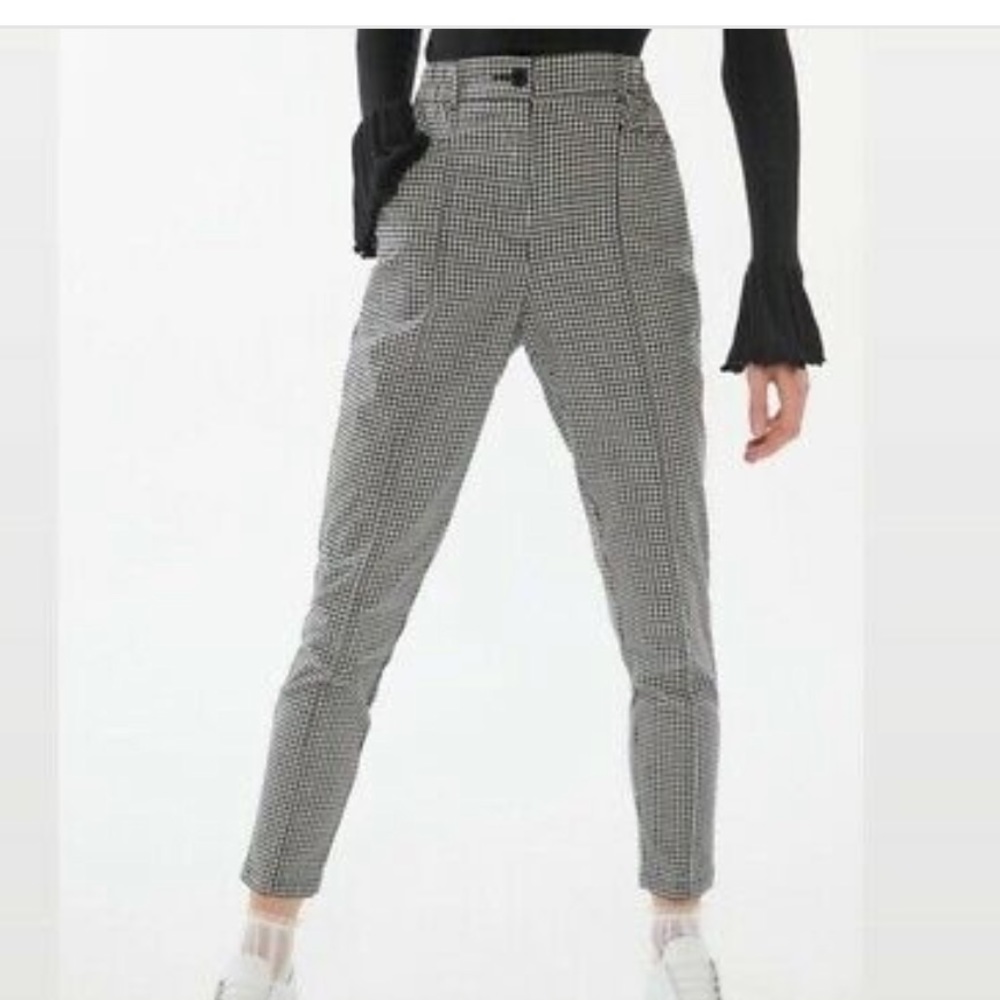 gingham silence and noise pants